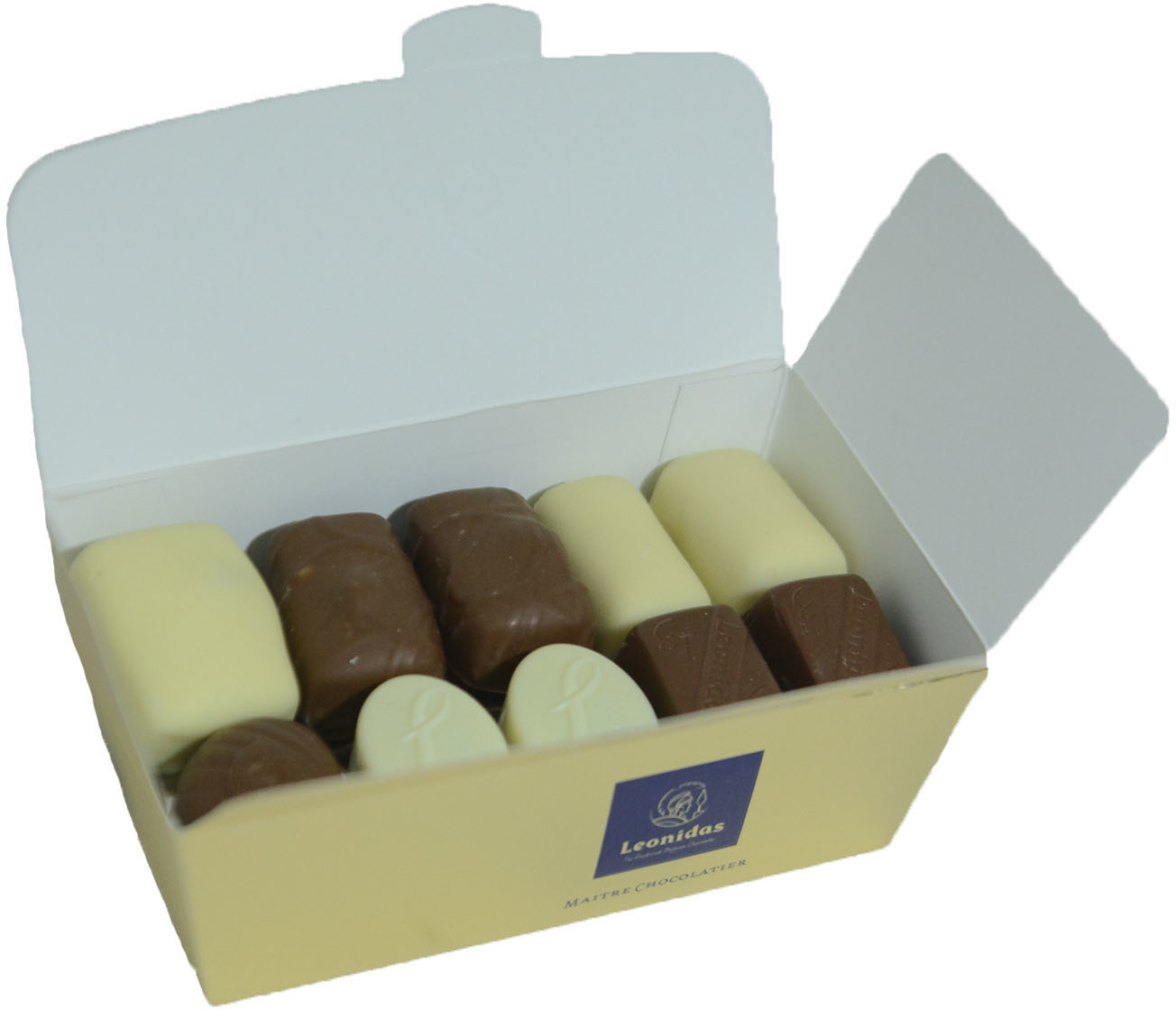 Ballotin sélection de chocolat blanc et lait - Leonidas Bouillon